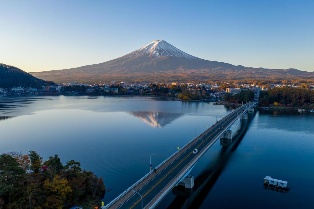 Ryokan Fuji Heights 富士河口湖 外观 照片