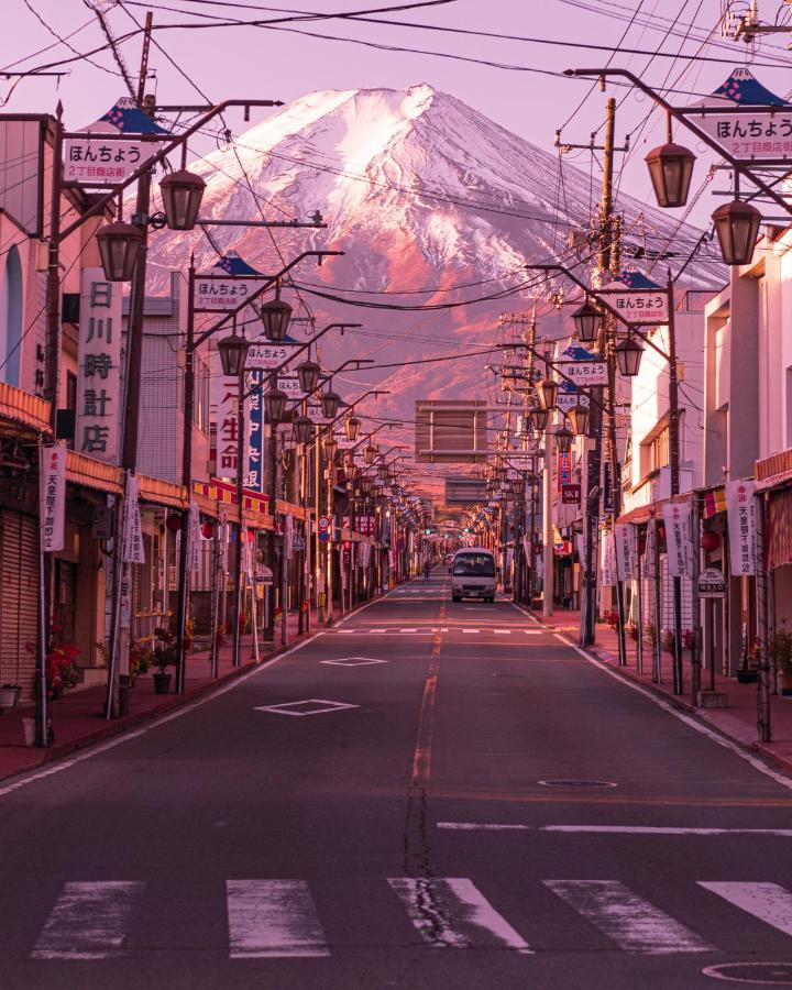Ryokan Fuji Heights 富士河口湖 外观 照片